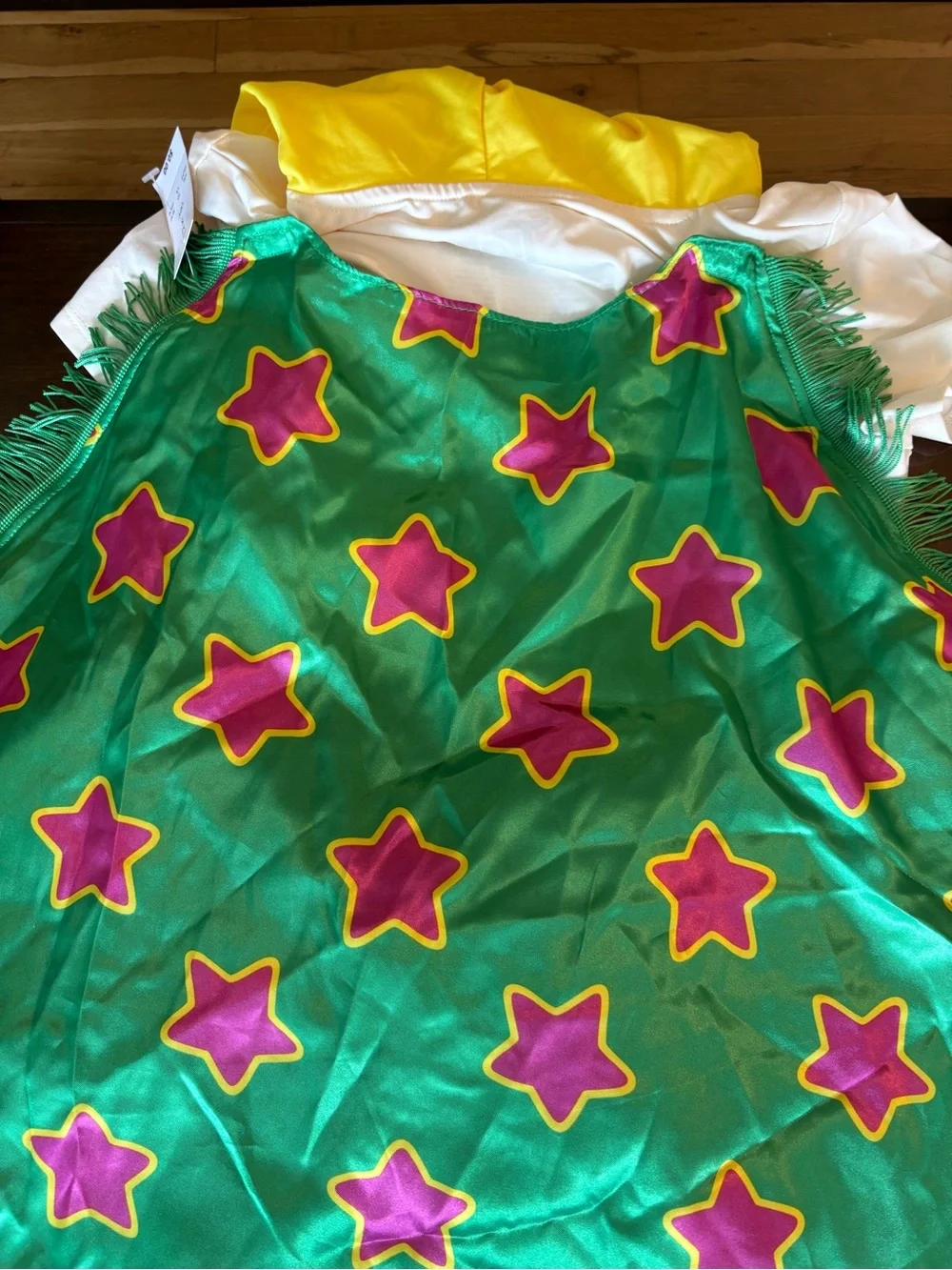 NWT Trolls Band Together Costume Dress Youth Girls M 8 Viva Poppy Hooded Cape